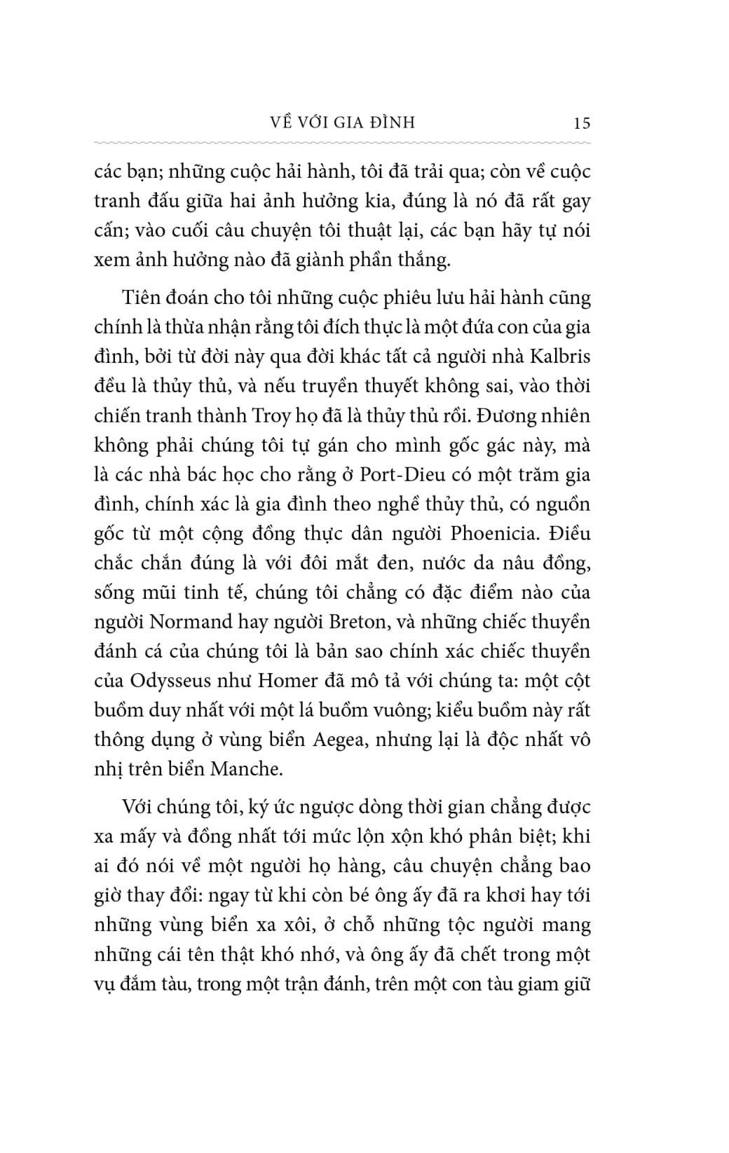 Sách - Về Với Gia Đình - Bìa Vải