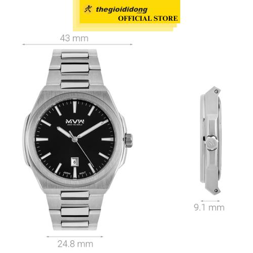 Đồng hồ MVW 43 mm Nam MS085-02 - Hàng Chính Hãng
