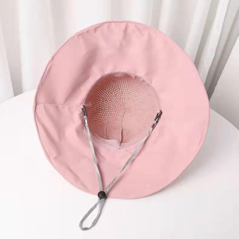 Mũ rộng vành gắn nơ thời trang -mũ cói đi biển siêu xinh mũ nón tai bèo