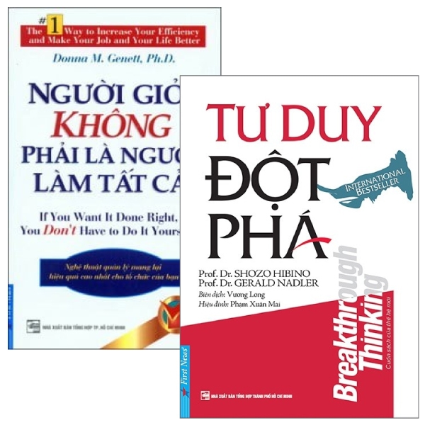 Combo Người Giỏi Không Phải Là Người Làm Tất Cả + Tư Duy Đột Phá (Bộ 2 Cuốn)