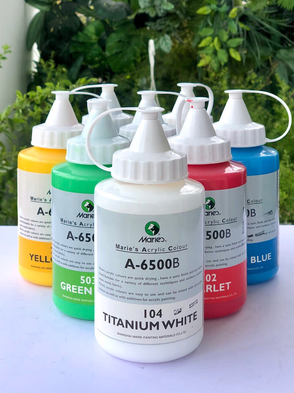 Màu acrylic vẽ nổi 3D bình vòi 500ml