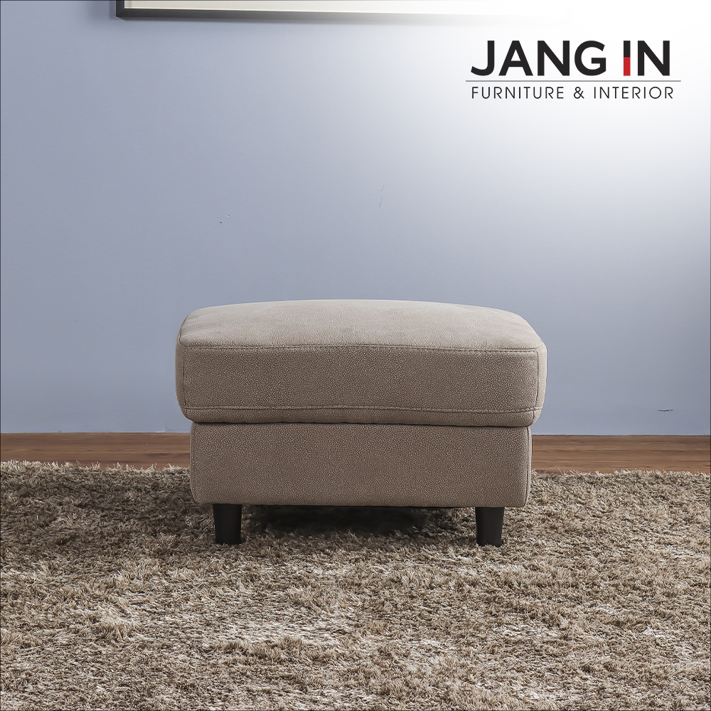 Ghế đôn Sofa Ocean Light Brown Stool Jang In 1701300001-03