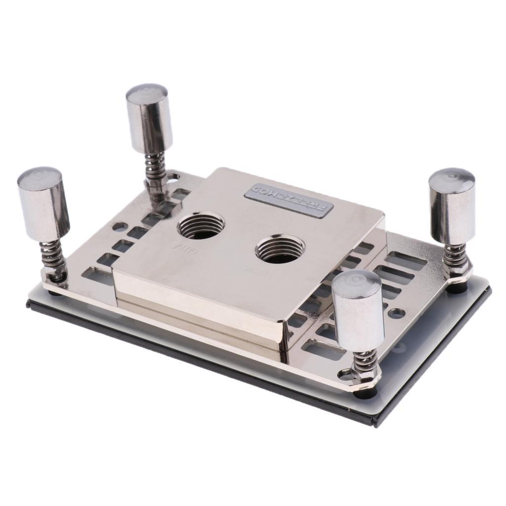 Metal PC CPU Water Cooling Block  + Copper Base Cool Inner Channel