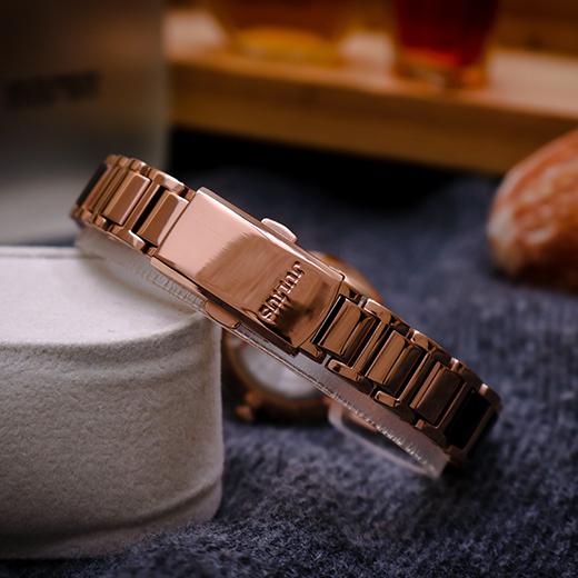 Đồng Hồ Nữ Chính Hãng Julius Cao Cấp Dây Thép Kim Loại Chống Nước Kính Khoáng Đường Kính 30mm JA-1209D