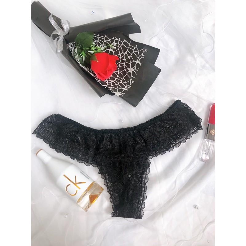 Gaia black - Set lót ren không gọng mút mỏng