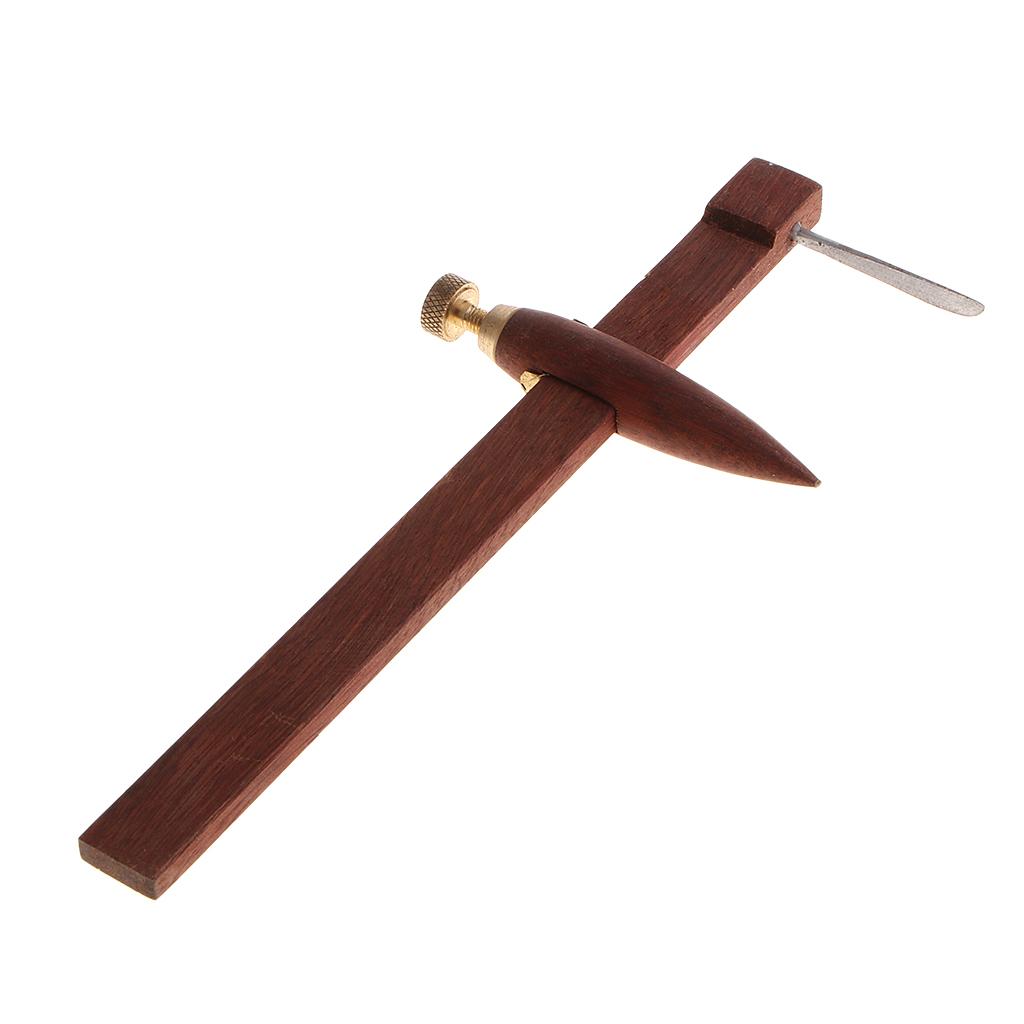 Wooden Compass Circle Cutter Circular Cutting Tools Measuring Ruler Caliper Clay for DIY Clay Pottery Ceramic Modeling 1-18cm
