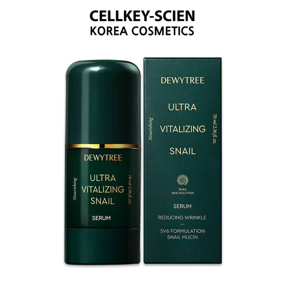 Tinh Chất Ốc Sên Phục Hồi Dưỡng Ẩm Trắng Da Chống Nhăn Ngăn Ngừa Lão Hóa Dewytree Ultra Vitalizing Snail Serum 70ml