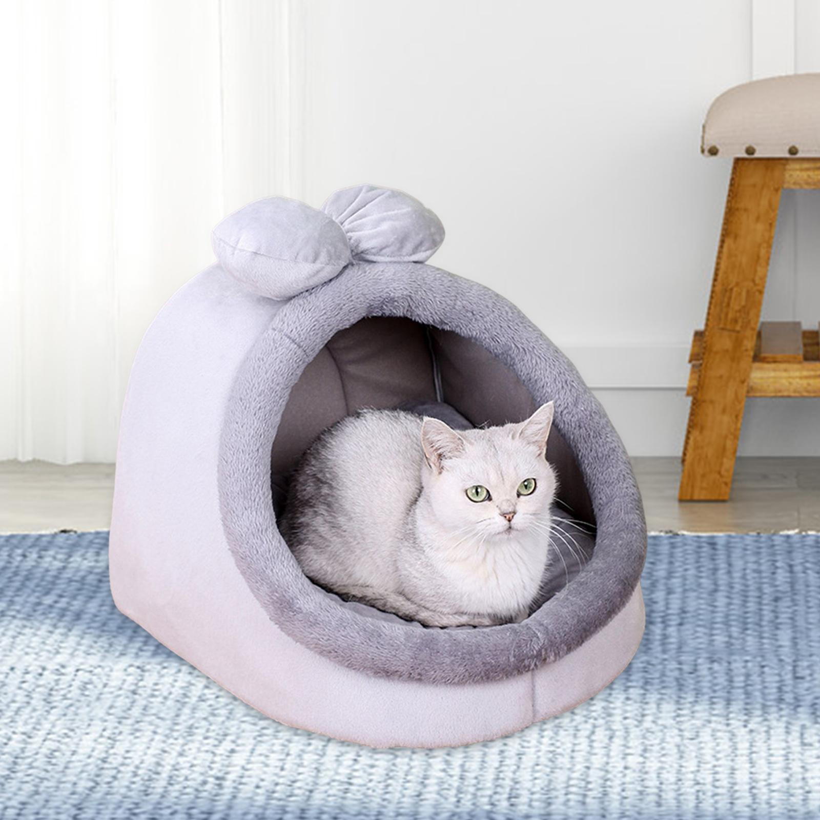 Comfortable House Cat Bed Tent for Cats and Small Dogs Outdoor Home
