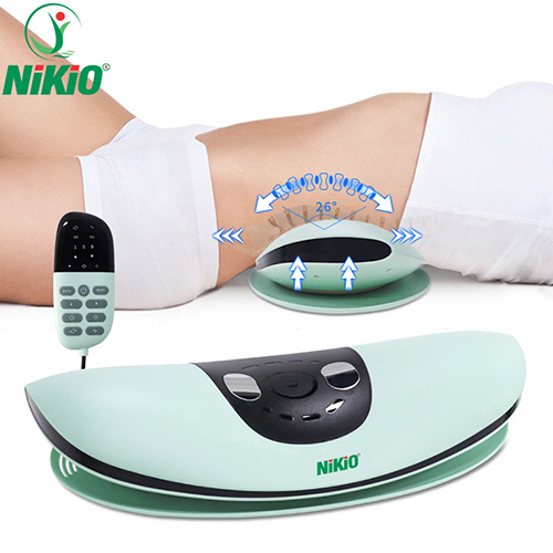 Máy Massage Lưng Nikio NK-158 - Túi Khí Nâng Đỡ Và Kéo Giãn Cột Sống Lưng, Hỗ Trợ Cải Thiện Bệnh Thoát Vị Đĩa Đệm, Thoái Hóa Đốt Sống, Công Nghệ Xung Điện, Rung Và Nhiệt Sưởi Ấm Làm Giảm Đau Nhức Lưng