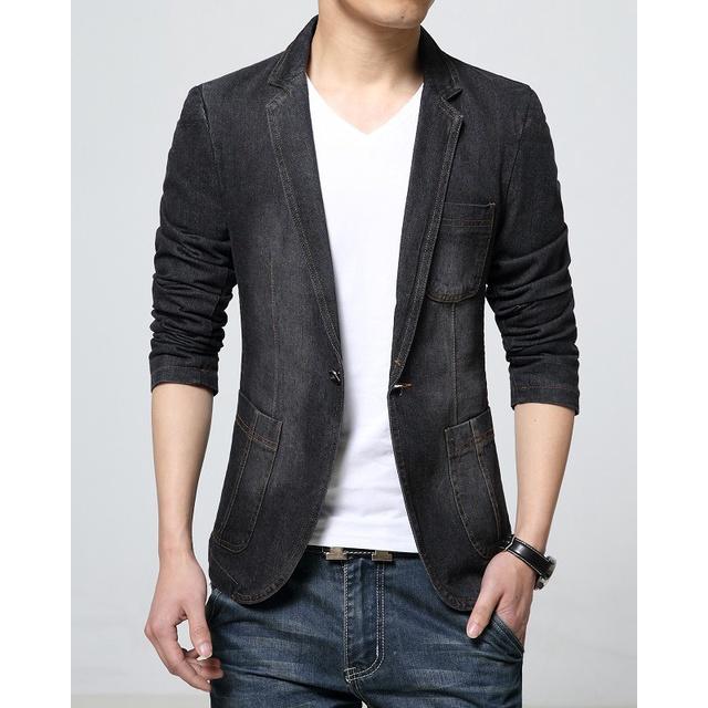 Áo khoác, áo khoác nam dáng vest jean cực chất và sang chảnh, cá itnhs, chất vải dày dặn đứng phom - T17