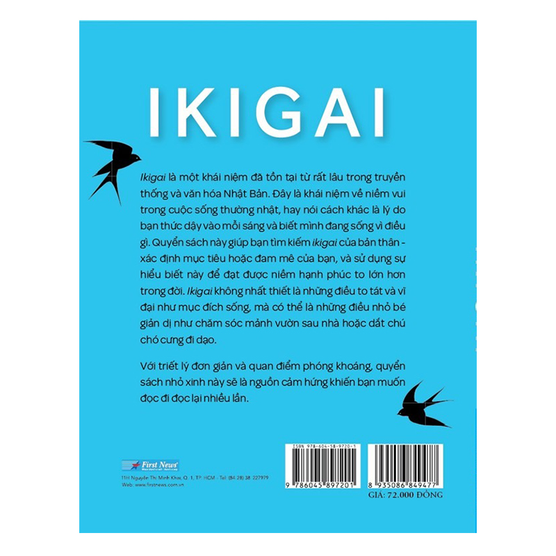 Sách IKIGAI - Chất Nhật Trong Từng Khoảnh khắc