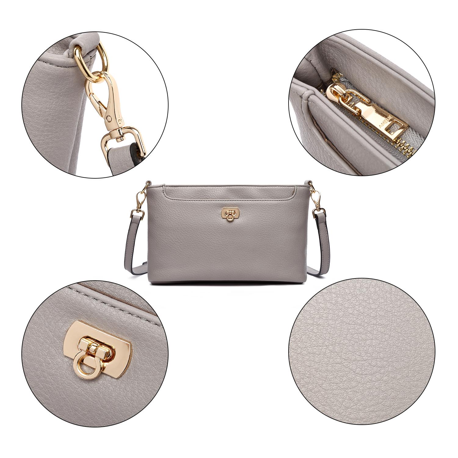 AMELIE GALANTI Túi Đeo Chéo Dành Cho Nữ 2020 Nữ Thời Trang Mới Thu Đông Xu Hướng Phong Cách Thiết Kế Nhiều Túi Túi túi