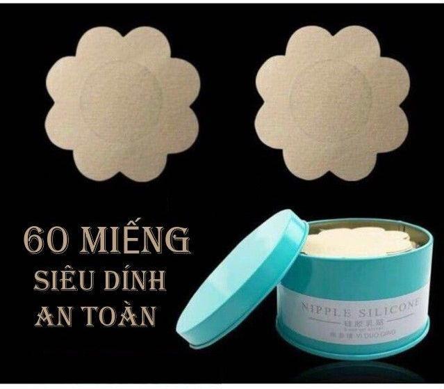 Hộp 60 miếng dán ti giấy