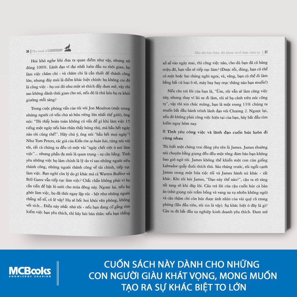 Sách - The Book Of Leadership - Dẫn Dắt Bản Thân, Đội Nhóm Và Tổ Chức Vươn Xa - BizBooks