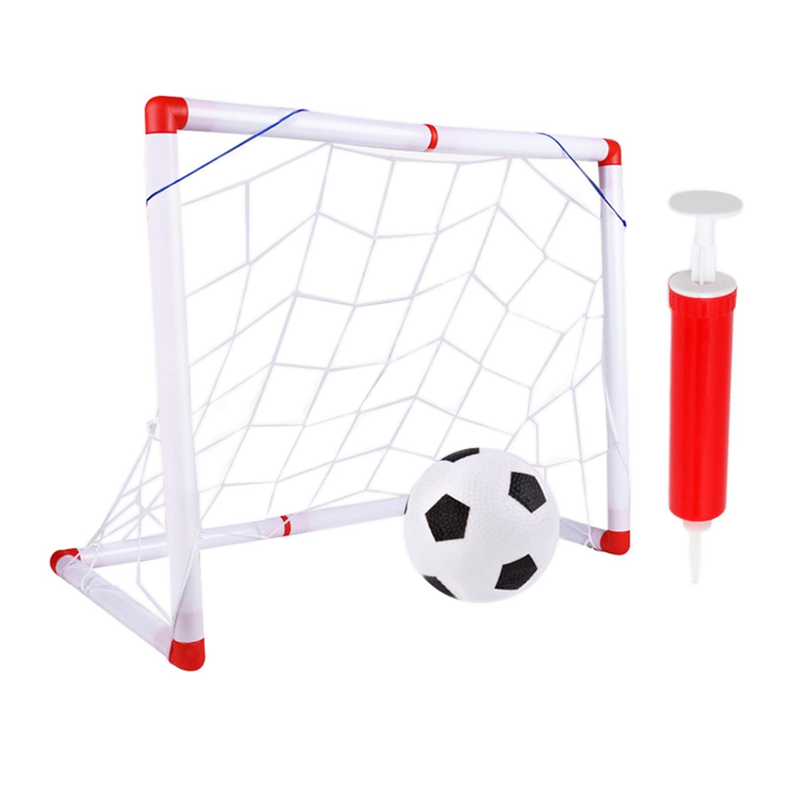 Children Soccer Football Goal Post Sports Toys Sturdy Perfect Gift Game