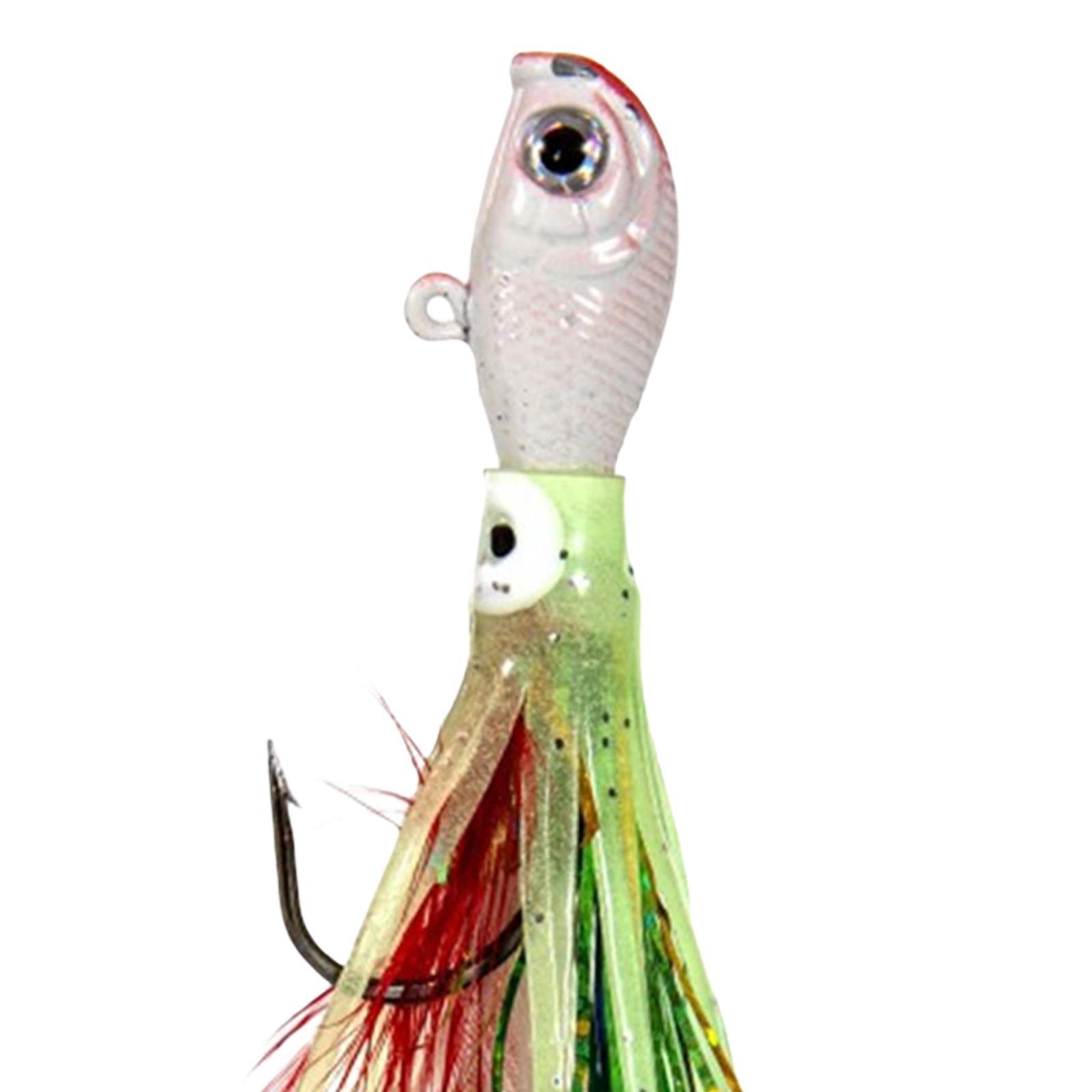 Luminous Lifelike Squid Skirt  Sea Fishing  Glow Fishing  Hook