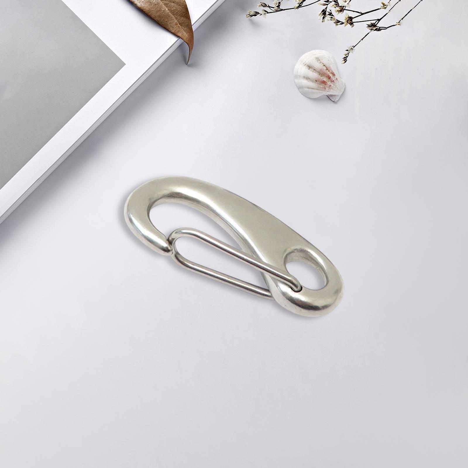 Heavy Duty Spring Snap Hook Clip Improved Keychain Carabiners Clip for Scuba Diving