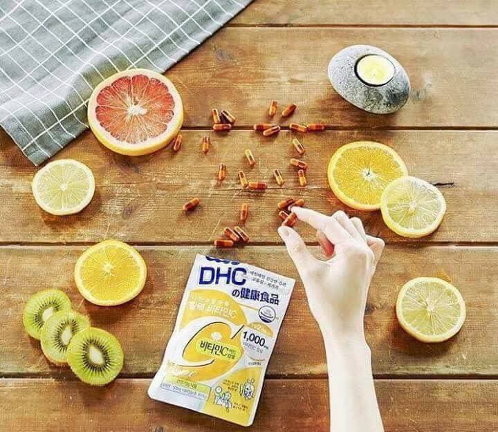 Vitamin C DHC Hỗ trợ sáng da, tăng sản xuất collagen, tăng sức đề kháng, nhanh lành vết thương - QuaTangMe Extaste