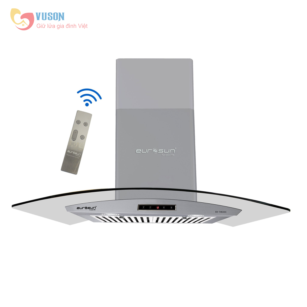 Máy Hút Mùi Eurosun 90K26S - Hàng Chính Hãng