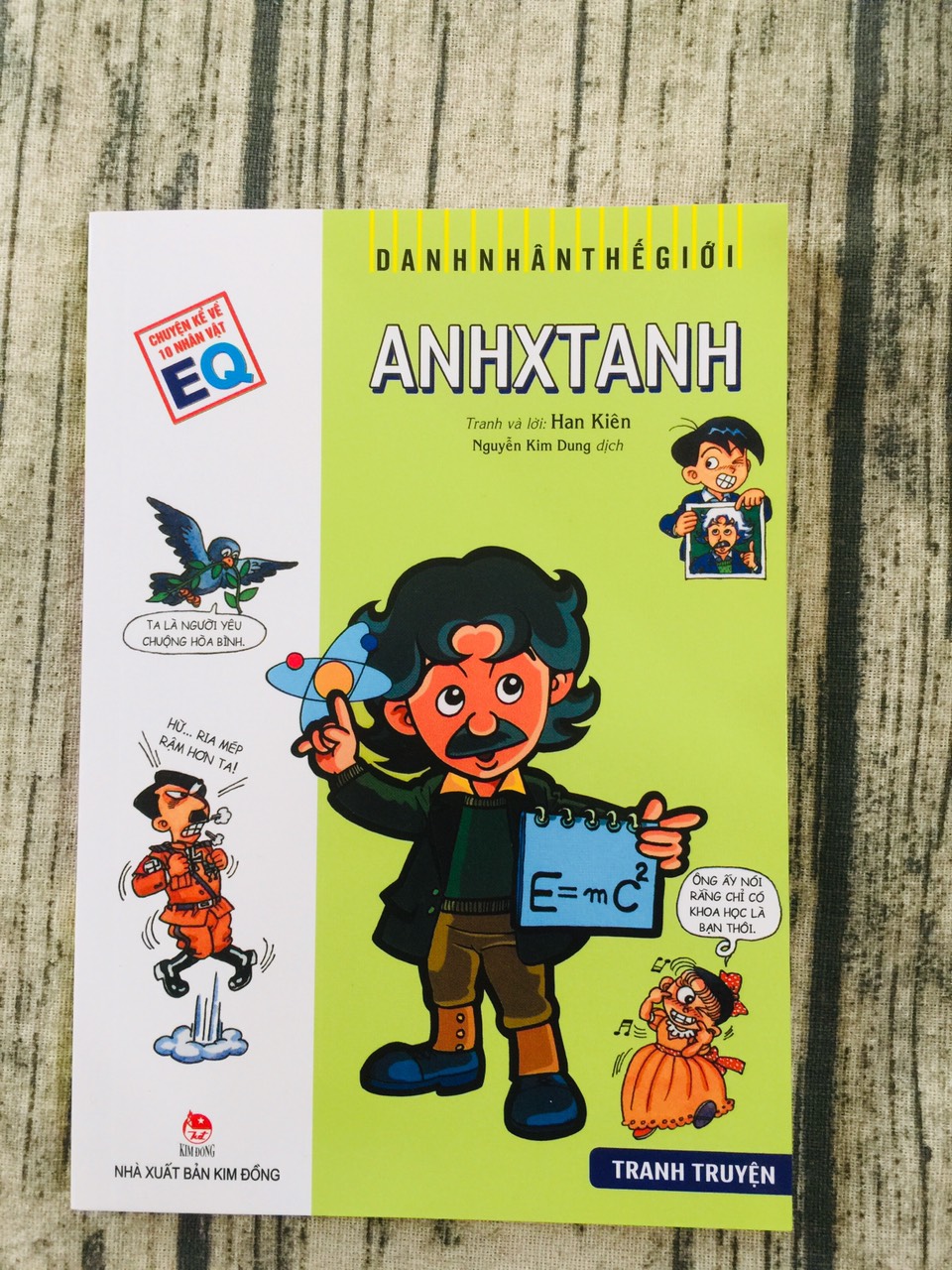 Danh Nhân Thế Giới: Anhxtanh