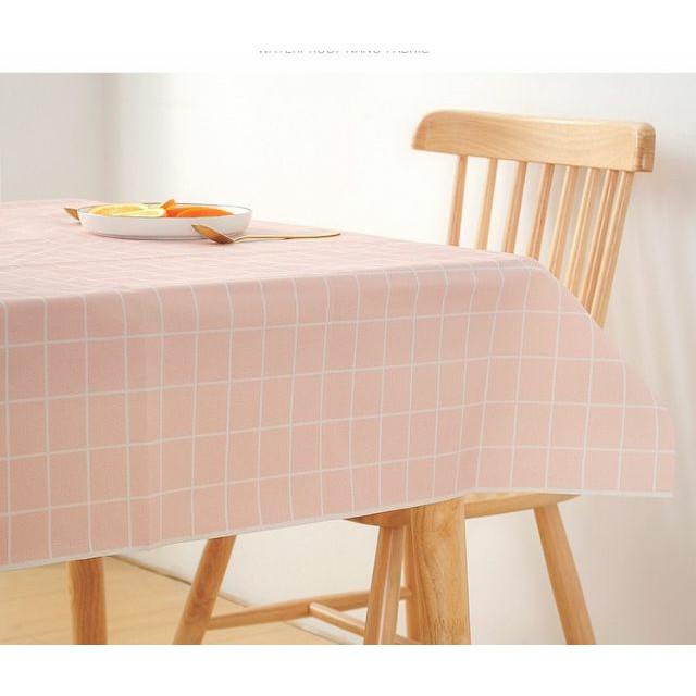 Khăn trải bàn ăn, khăn trải chụp ảnh bằng nhựa PVC kích thước 137x137cm- họa tiết ngẫu nhiên