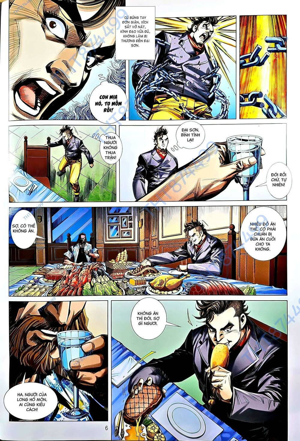 tân tác long hổ môn chapter 1217 6