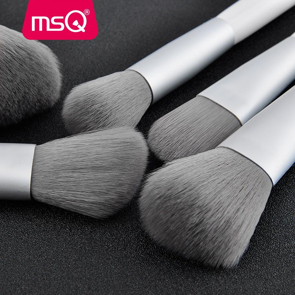 Bộ Cọ Trang Điểm Chuyên Nghiệp 12 Cây MSQ 12pcs Charcoal Fibre Brushes Set