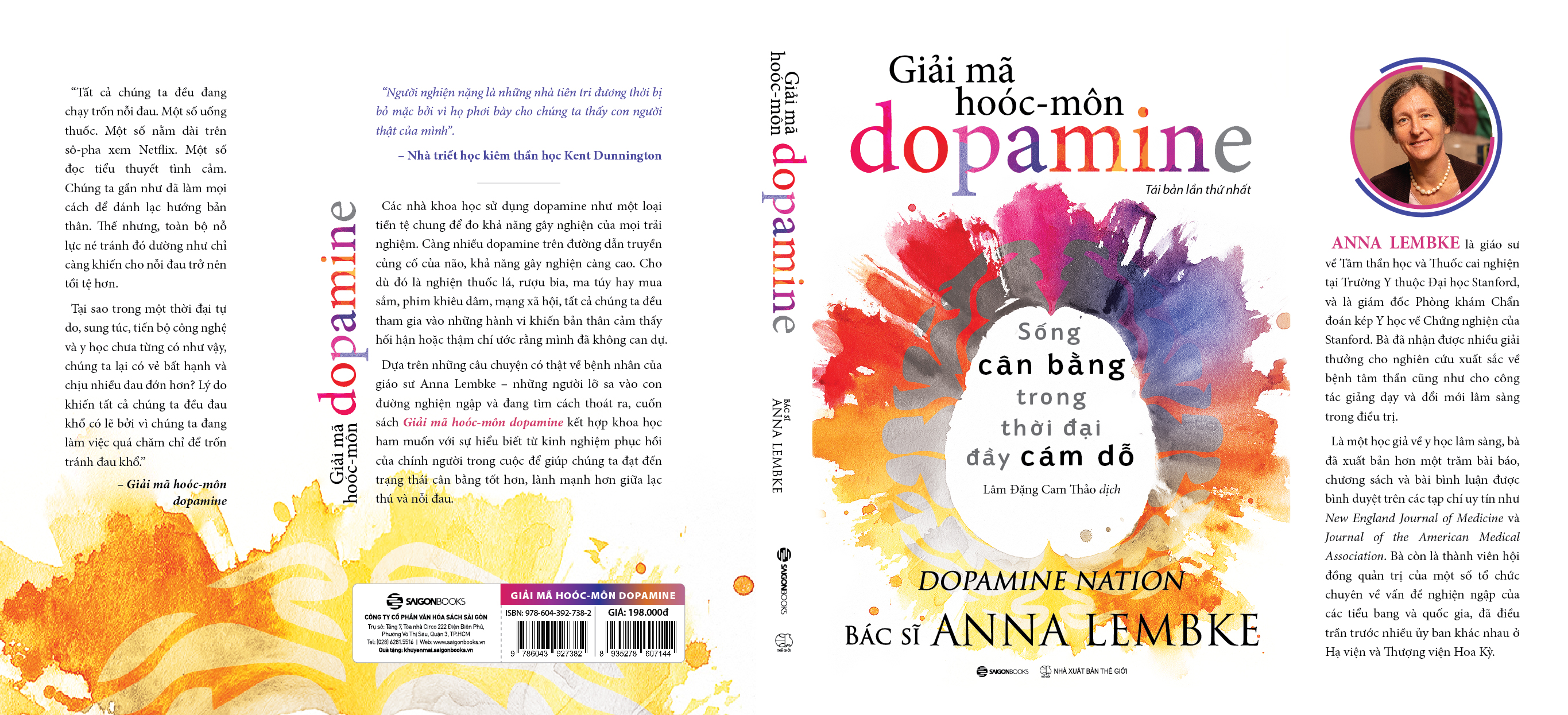 Sách - Giải Mã Hoóc-môn Dopamine - Tác giả Anna Lembke