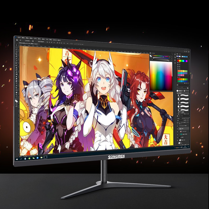 Màn Hình Máy Tính 27 inch UHD 4K (3840 x 2160) Tràn Viền Songren - hàng nhập khẩu