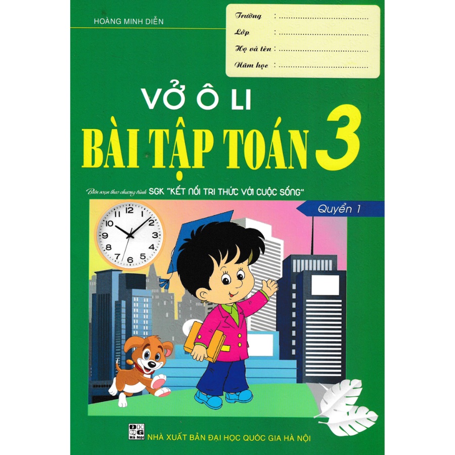 Combo Vở Ô Li Bài Tập Tiếng Việt+Toán 3