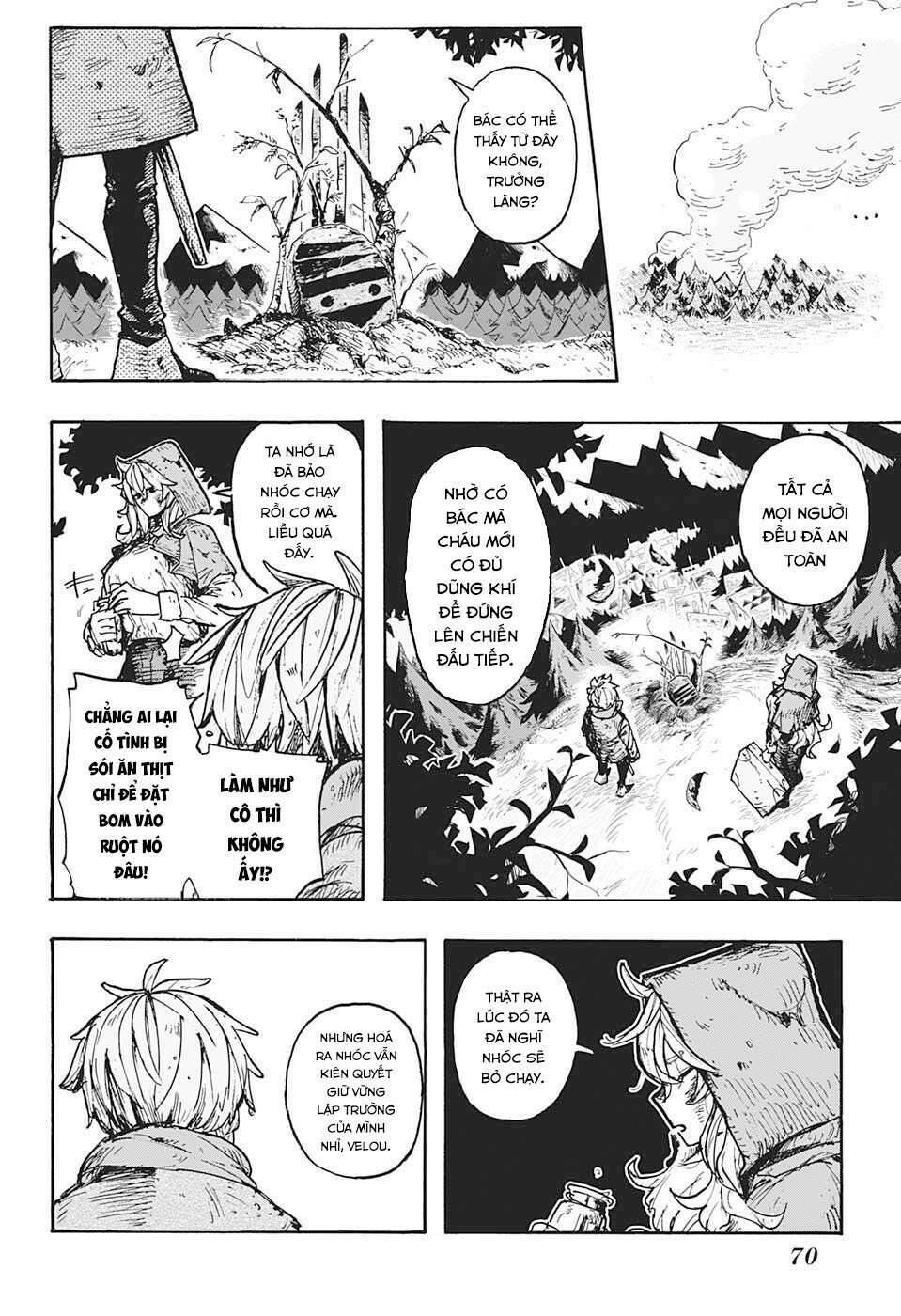 hội thợ săn: khăn đỏ chapter 1 50