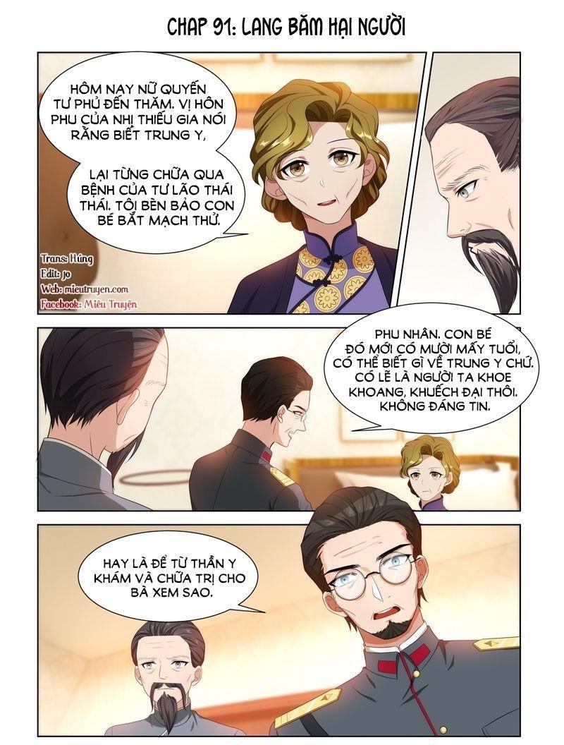 thiếu soái! vợ ngài lại bỏ trốn chapter 91 1