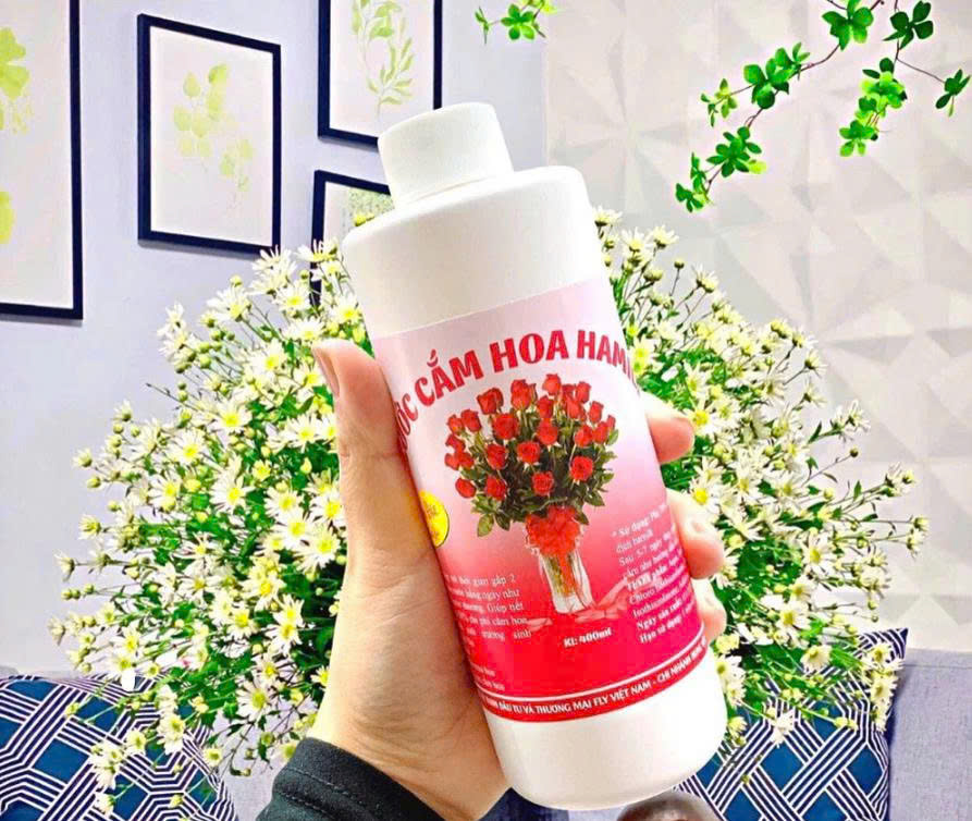 400ml Dưỡng Hoa Tươi Lâu Bón Cho Hoa Cắt Cành Lâu Tàn Không Hôi Nước