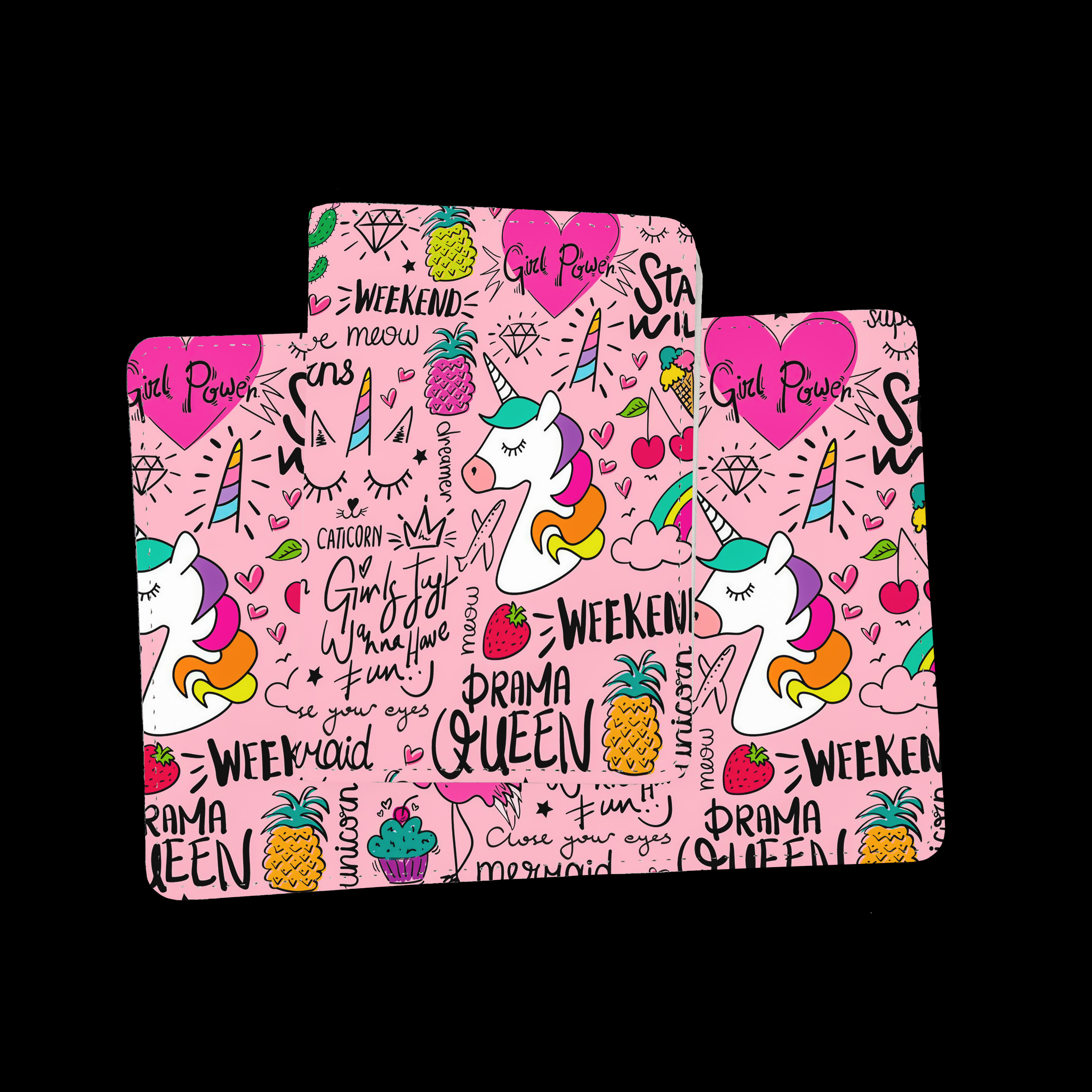 Bao Da Hộ Chiếu Và Phụ Kiện KỲ LÂN MỘT SỪNG SIÊU CUTE - Passport Cover Holder UNICORN - Ví Đựng Passport Du Lịch STormbreaker Xinh Xắn - Trẻ Trung - Đa Năng - LT019