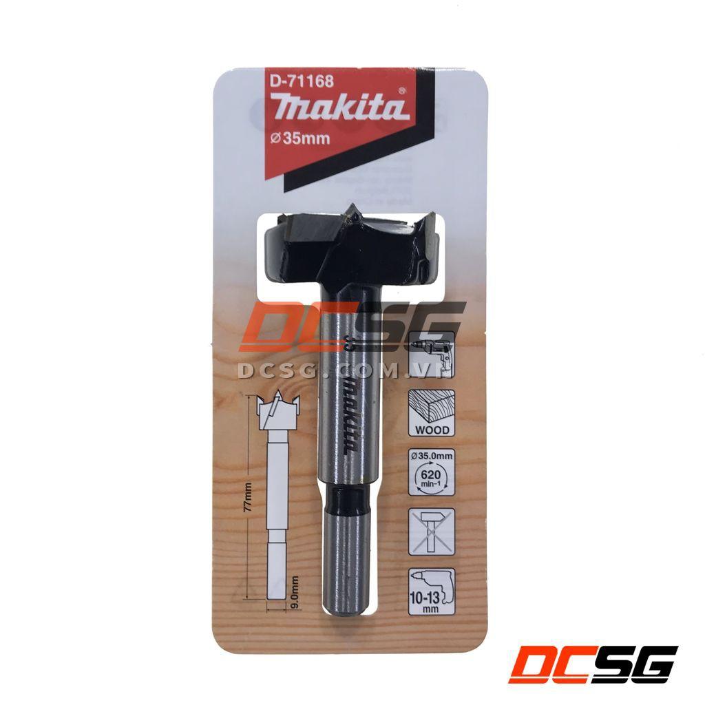 Mũi khoét gỗ chuôi tròn 15-35x77mm Makita | DCSG