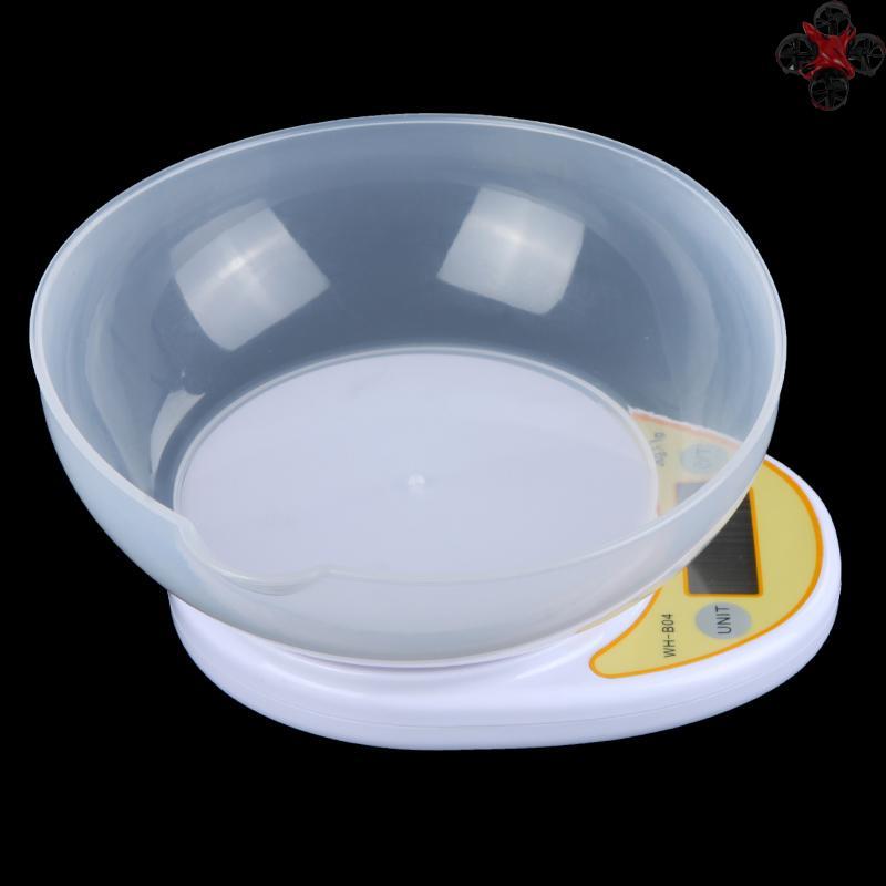Cân Thực Phẩm Điện Tử 5kg / 1g Màn Hình Lcd