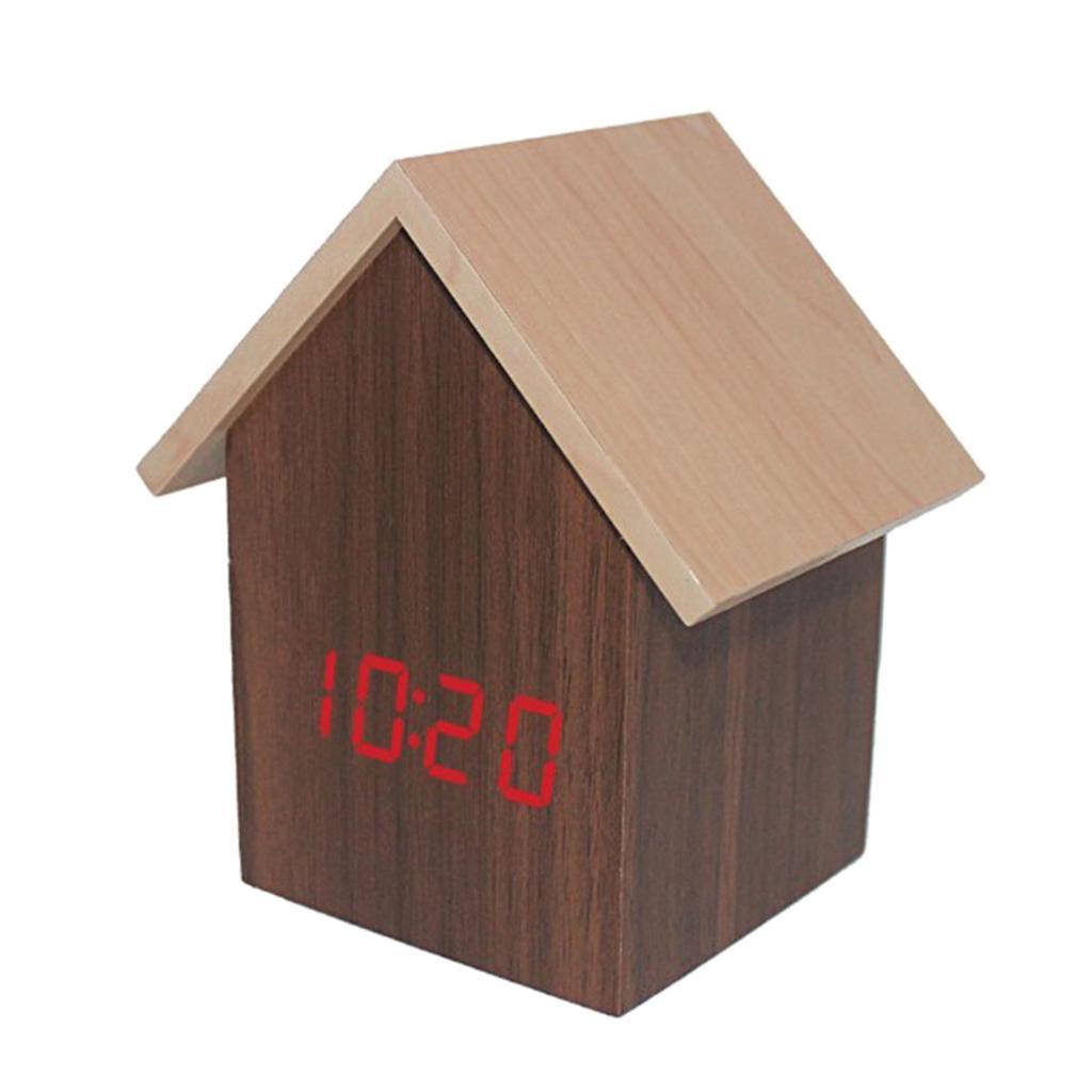 Korean Style Digital Clock Desk Electronic Alarm Timer Mantel Ornament Gift