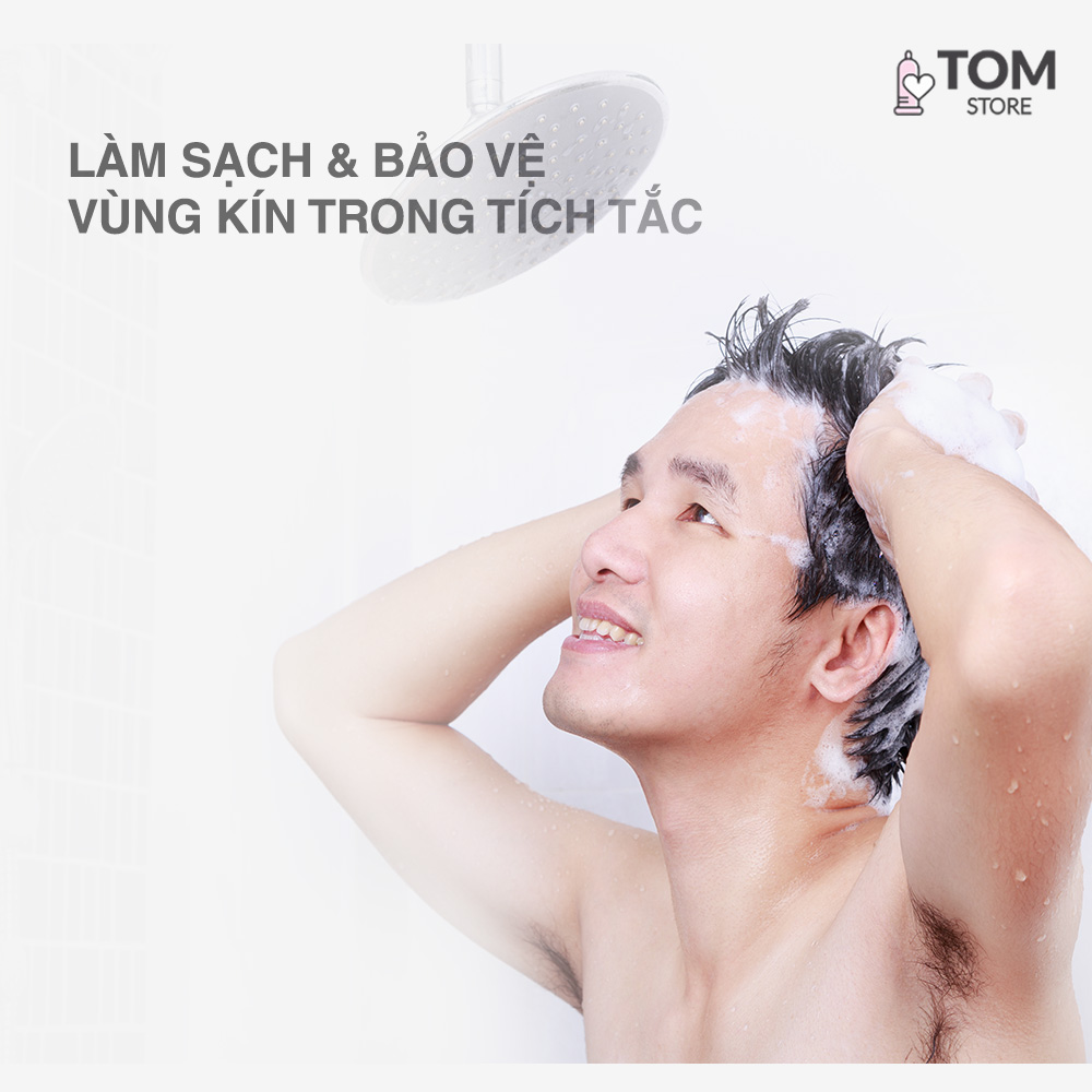 Dung dịch vệ sinh nam dạng bọt, hương thơm nam tính - Shell Masculine Scents