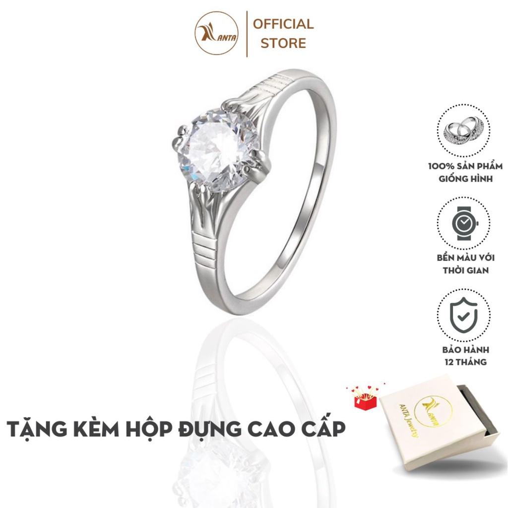 Nhẫn đính đá sắc sảo lấp lánh dành cho nữ ANTA Jewelry ATJ8035