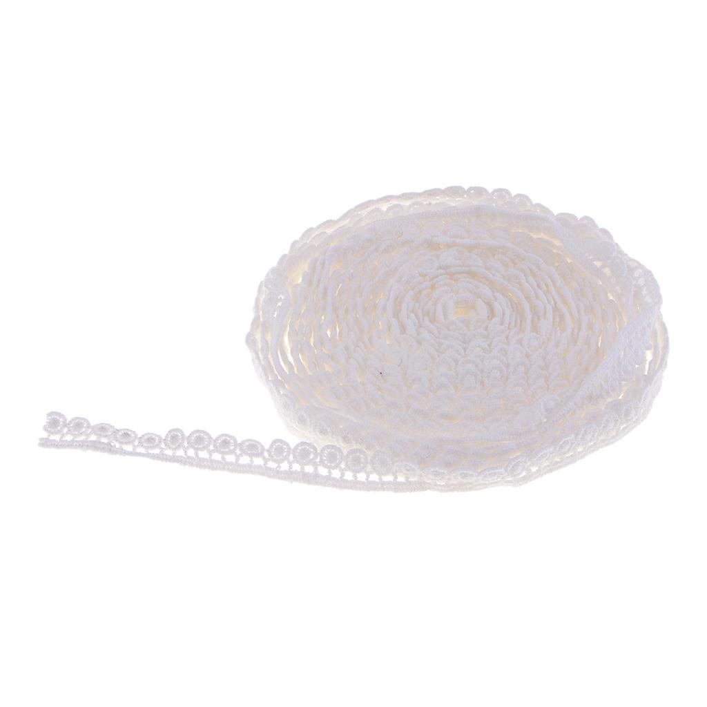 5 Yards Pom Pom Ball Fringe Trim Ribbon DIY Crafts Supplies for Wedding Dress, Garment, Jeans, Sewing Accessories