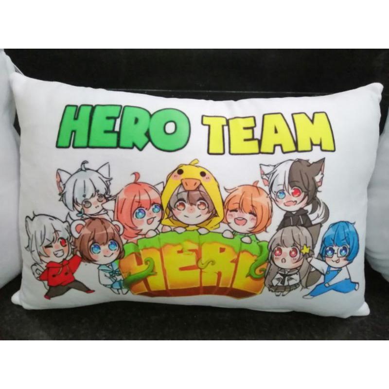 Gối chữ nhật hero team kích thước 35x50 cm