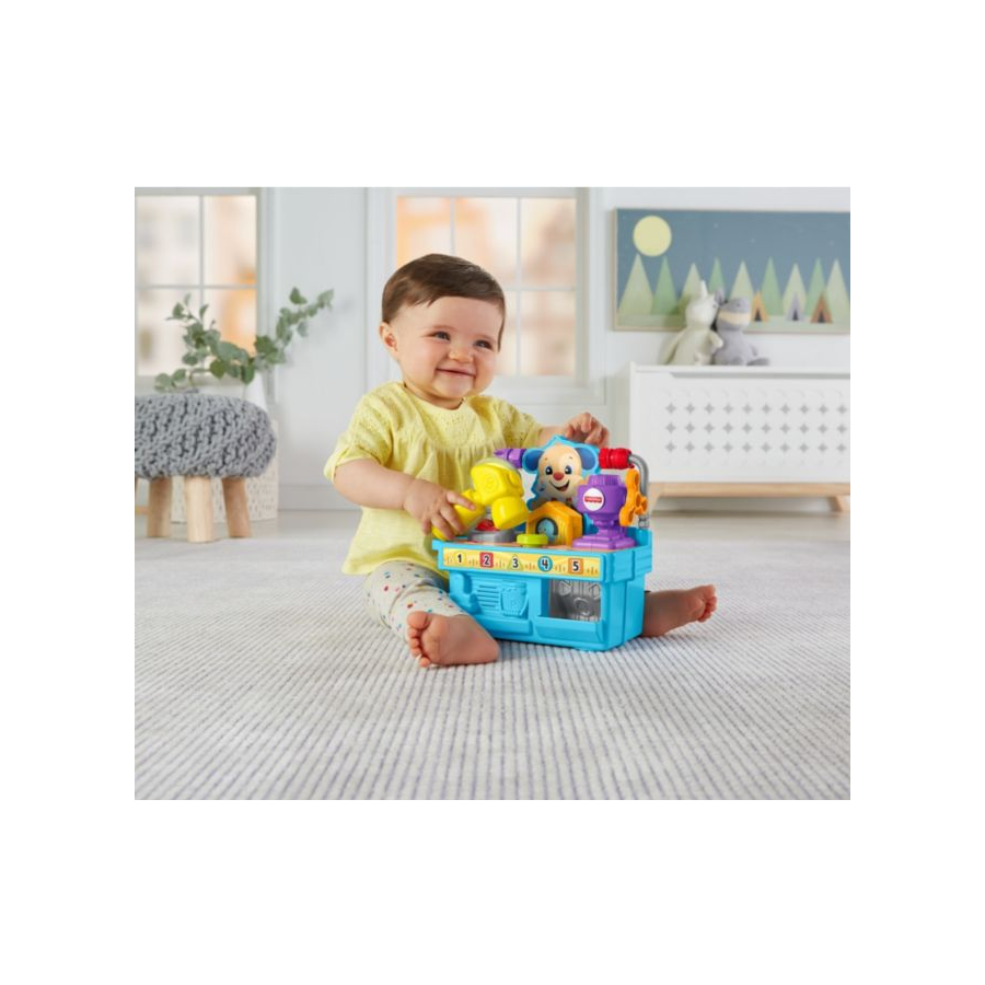 Đồ Chơi FISHER PRICE Bộ Dụng Cụ Sửa Chữa Có Nhạc & Đèn FYK55