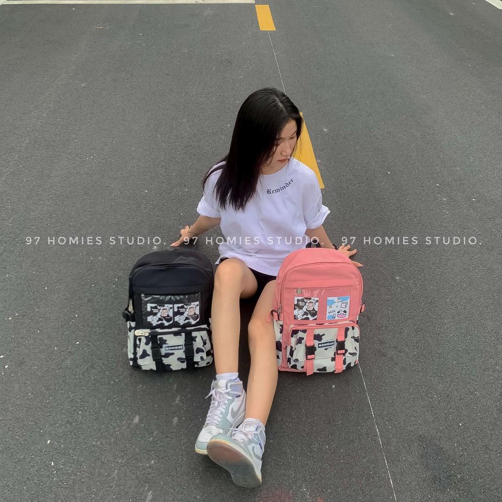 Balo ulzzang chống nước thời trang nữ đi học đi chơi dễ thương cute chống nước