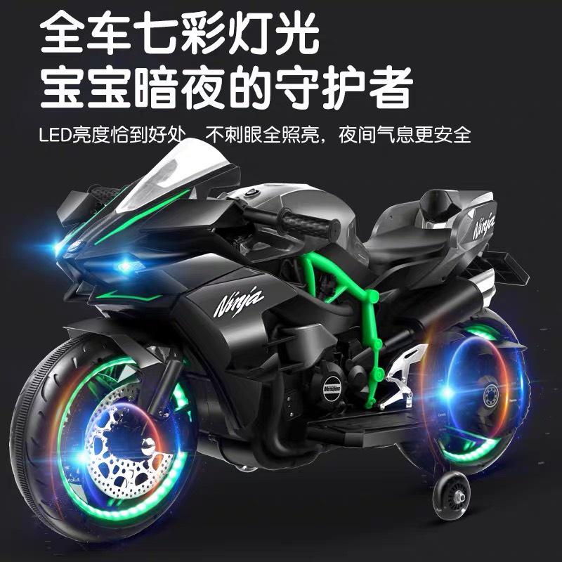 Xe máy điện mô tô điện NINJA H2R tay ga, chân phanh, bánh cao su, bánh có đèn (Đỏ-Hồng-Xanh-Đen-Trắng)