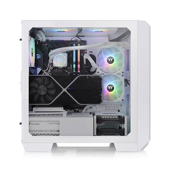 Vỏ Case Thermaltake View 300 MX Snow ARGB - Hàng chính hãng