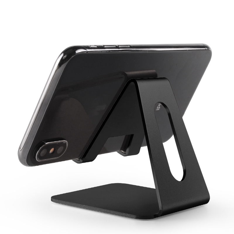 Giá Đỡ Để Bàn Điện Thoại Di Động, Máy Tính Bảng, Ipad Mini Hợp Kim Nhôm KT 6.8x6.8x7.2 Cm Hàng Chính Hãng