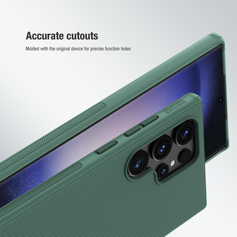 Ốp Lưng cho Samsung Galaxy S24 Ultra , S24 Plus , S24 , S24 Fe hiệu Nillkin Super Frosted Shield Pro - Hàng Chính Hãng