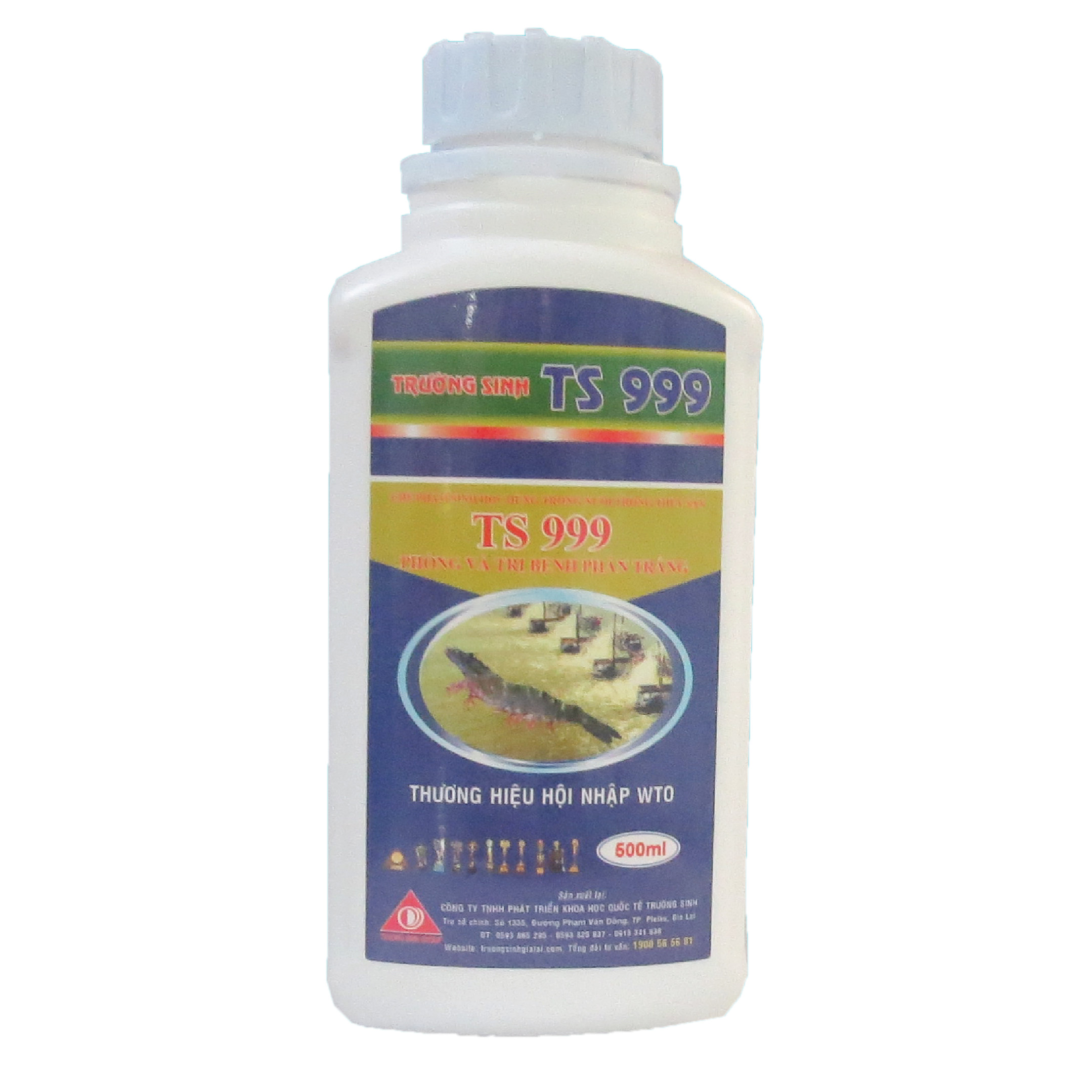 TS 999 - Đặc trị bệnh phân trắng trên tôm