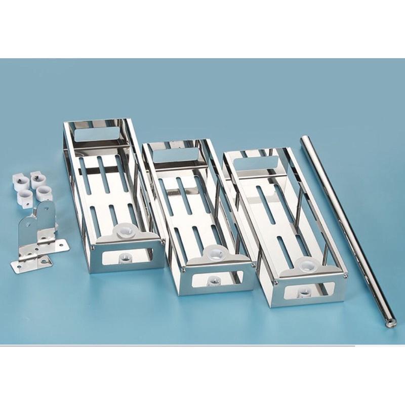 Kệ xoay gia vị nhà bếp đa năng inox 3T