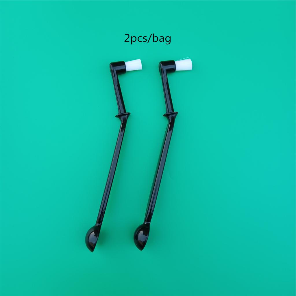 2pcs Espresso Brush Cleaner Coffee Machine Brush Cleaner Nylon Cleaning Tool